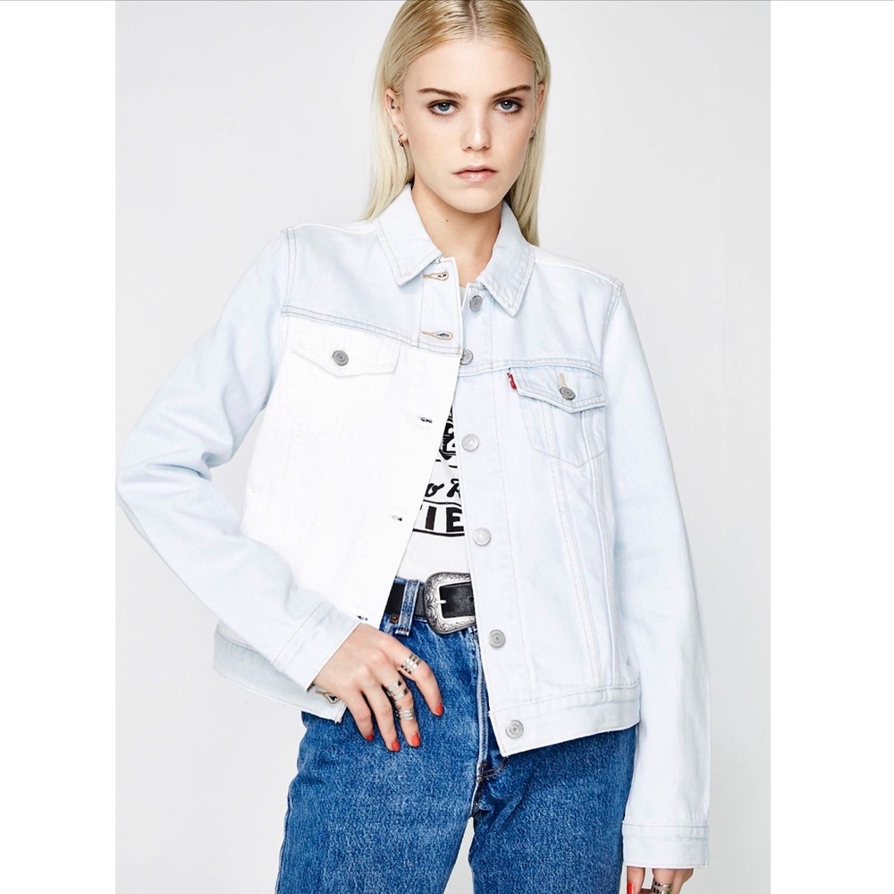 ⚡️NWT⚡️Levi’s Alternative Trucker Jean Jacket - Picture 4 of 8